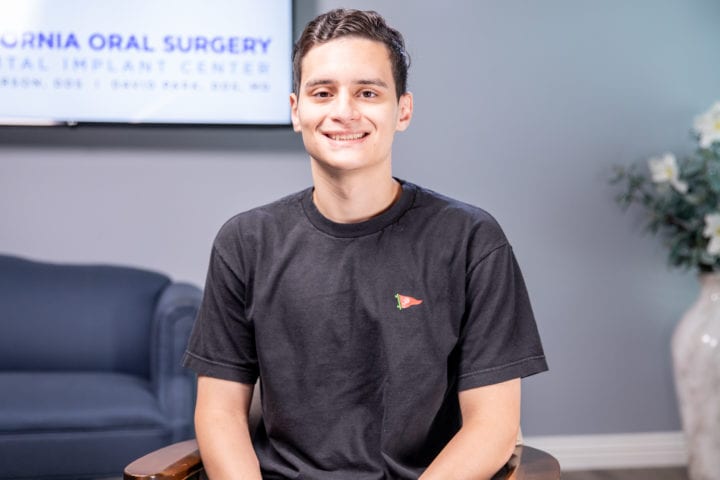 Giovanni Needed His Wisdom Teeth Removed in Long Beach, CA